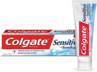 Colgate Sensitive Sensifoam Beyazlatıcı 75 ml Diş Macunu kullananlar yorumlar